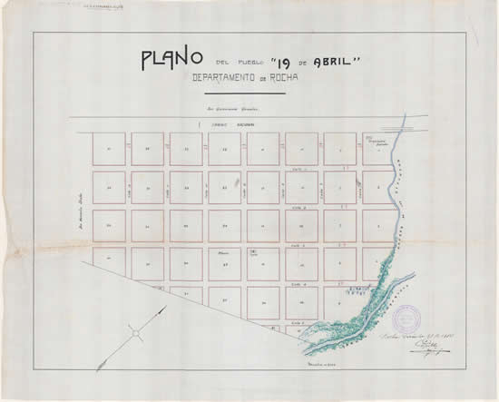 Primer plano oficial de 19 de Abril (Víctor Grille, 21 de diciembre de 1914)