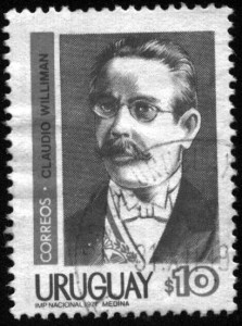 José Claudio Williman, Presidente de la República (1907-1911) - Sello en homenaje