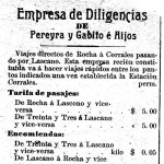 Empresa de diligencias de Pereyra y Gabito e Hijos de Rocha (1911)
