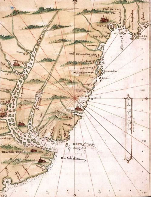 Mapa de Alonso de Santa Cruz.